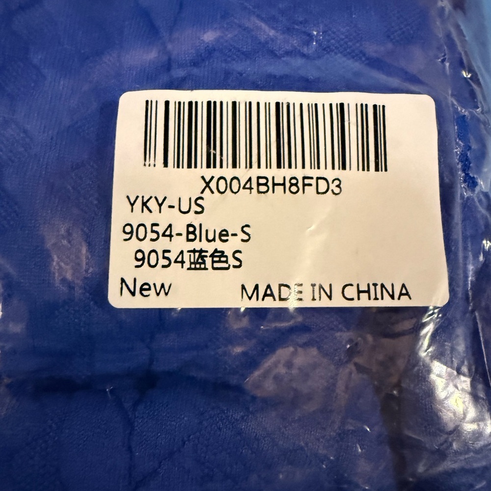 Women’s long sleeve pullover Hoodie Blue Brand New - Picture 6 of 7